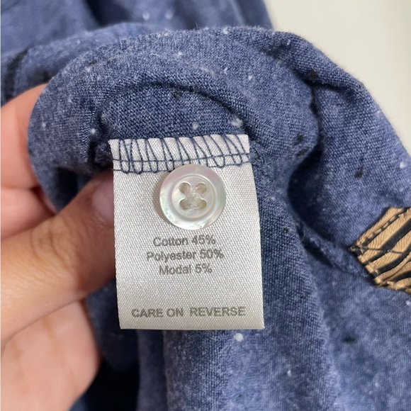 Billy Reid Long Sleeve Polo - Picture 6 of 6